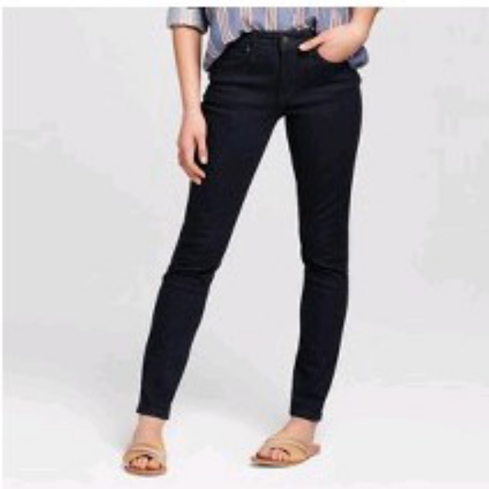 🆕High-rise skinny jeans dark wash Universal Thread